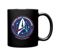 Spreadshirt Star Trek Discovery Starfleet Insignia Coloured Mug