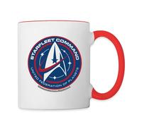Spreadshirt Star Trek Discovery Starfleet Insignia Two-Tone Mug