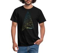 Spreadshirt Star Trek Lower Decks Delta Shield Men's T-Shirt, 4XL, Black