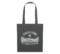 Spreadshirt Star Trek Picard Chateau Picard Tote Bag, One Size, graphite grey