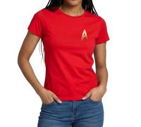 Spreadshirt Star Trek The Original Series Crew Uniform Women's T-Shirt, S, red