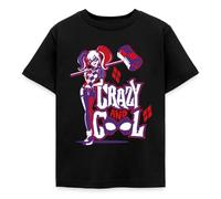 Spreadshirt Super Hero Girls Harley Quinn Hammer Kids' T-Shirt Black