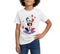 Spreadshirt Super Hero Girls Harley Quinn Kids' T-Shirt