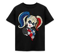 Spreadshirt Super Hero Girls Harley Quinn Wordcloud Kids' T-Shirt