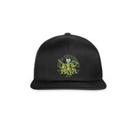 Spreadshirt Teenage Mutant Ninja Turtles Ninja University Snapback Cap, One Size, Black/Black