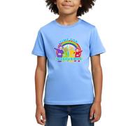 Spreadshirt Teletubbies Time for Teletubbies Kids' T-Shirt Sky Blue