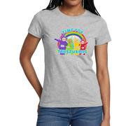 Spreadshirt Teletubbies Time for Teletubbies Women's T-Shirt Heather Grey