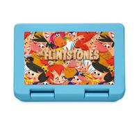Spreadshirt The Flintstones Character Collage Lunchbox, One Size, Sapphire Blue