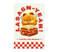 Spreadshirt The Garfield Movie Lasagn-Yeah Poster 16" x 24" (40x60 cm)
