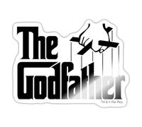 Spreadshirt The Godfather Logo Sticker, 10 x 10 cm, White Glossy