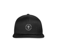Spreadshirt The Lord of The Rings The White Tree of Gondor Snapback Cap, One Size, Black/Black