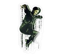 Spreadshirt The Matrix Trinity Sticker Size S (10 x 10 cm), 10 x 10 cm, Transparent Glossy
