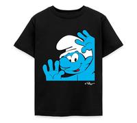 Spreadshirt The Smurfs Gift Jokey Smurf Kids' T-Shirt, 110/116 (5-6 Years), Black