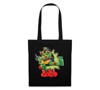 Spreadshirt TMNT Mutant Mayhem Turtle Raph Tote Bag, One Size, black