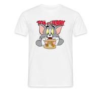 Spreadshirt Tom and Jerry Sandwich Men's T-Shirt
