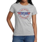 Spreadshirt Top Gun I Feel The Need for Speed Quote Women's T-Shirt, S, Heather Grey