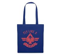 Spreadshirt Top Gun Maverick Fly Like A Girl Tote Bag
