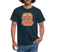 Spreadshirt Transformers Autobots Roll Out Retro-Design Men's T-Shirt, 3XL, Navy