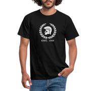 Spreadshirt Trojan Skinheads Punk Oi 1969 Style Men's T-Shirt, 4XL, Black
