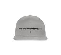 Spreadshirt Volkswagen VW Camper Evolution with Logo in Black Snapback Cap, One Size, Graphite/Graphite