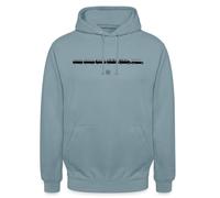 Spreadshirt Volkswagen VW Camper Evolution With Logo In Black Unisex Hoodie, 3XL, stonewash blue