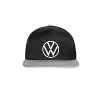 Spreadshirt Volkswagen White Classic VW Logo Snapback Cap