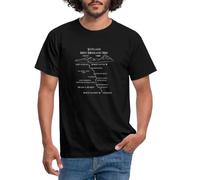 Spreadshirt West Highland Way Scotland - Scenic Trail Design Men's T-Shirt, XL, Black