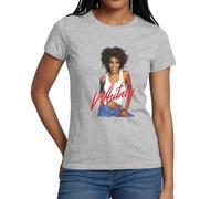 Spreadshirt Whitney Houston Photo with Pink Nameplate Women's T-Shirt