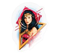 Spreadshirt Wonder Woman 1984 Portrait Sticker Size S (10 x 10 cm), 10 x 10 cm, Transparent Glossy