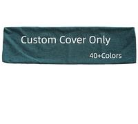 spreedling Custom Linen Bench Cushion Covers with Zipper, Indoor/Outdoor Seat Cushion Covers, Sofa Cushion Protector Covers, Personalized Couch Seat Slipcover for Garden Patio Furniture,Only Cover