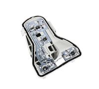 SPREKS Rear Tail Light Lens Cover Left Right Rear Taillight Tail Lamp Light Circuit Board Bulb Holder Lamp Car Accessories For VW For Polo 2006-2010 TAIL LIGHTS REAR(1 Left No bulb)