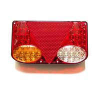 SPREKS Rear Tail Light Lens Cover Pair 12V 48 LED Car Truck Tail Light Taillight Rear Stop Brake Light Signal Lamp Indicator Van Lorry Trailer Caravan Waterproof. TAIL LIGHTS REAR
