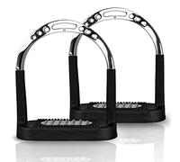 Sprenger Stirrups Flexcite Grip Stainless Steel 122 mm