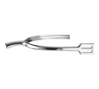 Sprenger Ladies Spurs Neverrust Chrome Plated 20/30mm Flat End No Rowel 47125/35