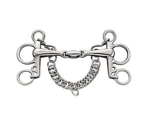 Sprenger Max Control Double Jointed Lozenge Correction Pelham Bit 125-145 42700