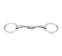 Sprenger Satinox Bradoon 14mm Stainless Steel Double Jointed 55mm Ring