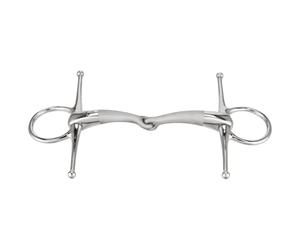 SPRENGER SATINOX Leg Snaffle 14 mm Single Broken Stainless Steel 135 mm Width