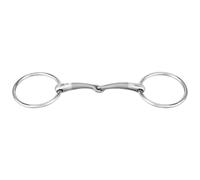SPRENGER SATINOX Snaffle 12 mm Single Broken Stainless Steel 125 mm Width