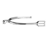 Sprenger Small Spurs Neverrust Chrome Plated 15mm Ball-Shaped No Rowel 47115