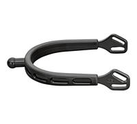 Sprenger Ultra Fit Extra Grip Spurs Round End Black - 20mm