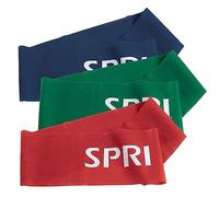 SPRI Bold Loop Bands 3-Pack - Resistance Band Kit Set, 3 Levels of Resistance - Exercise Bands for Strength Training, Flexibility, & Body Workout - Versatile Fitness Tool - Light, Medium, Heavy