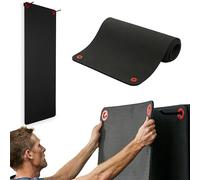SPRI Hanging Exercise Mat, Fitness & Yoga Mat for Group Fitness Classes, Commercial Grade Quality with Reinforced Holes, 71"L x 23"W x 5/8" Thick