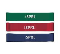 SPRI Mini Loop Bands Kit, Set of 3 - Light, Medium, Heavy Resistance Bands for Lower Body Workouts, Toning Muscles, and Exercise
