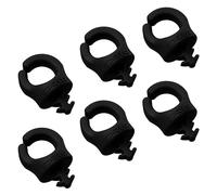 SPRIG Cable Opening 9 mm 1/4”-20, Black, 6-Pack | ✅ 5 years warranty