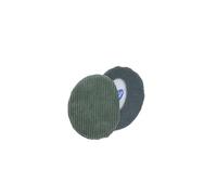 Sprigs EarBags Bandless Ear Warmers Corduroy Earmuffs For Winter (Pine Green, Medium)