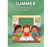 Spring Activity Coloring Book