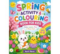 Spring Activity & Coloring Book for Kids
