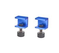 Spring Adjustable Bed Clip Heatbed For CR10 Ender-3 Build Platform Glass Retainer(2pcs blue)