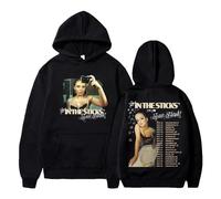 Spring And Autumn Unisex Jessie Murph Hoodie 2D Printed Long Sleeve Casual Loose Sweatshirt Hooded Pullover For Fans(White,S)(Color:4,Size:L)