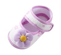Spring And Summer Children Infant Toddler Shoes Girl Sandals Round Toe Flat Bottom Soft Light Comfortable Solid Color Sparkly Shoes Toddler (Purple, 3 Infant)